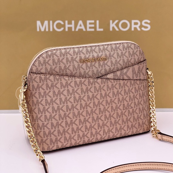 MICHAEL KORS Dome Crossbody Bag Rose Gold - Picture 3 of 16